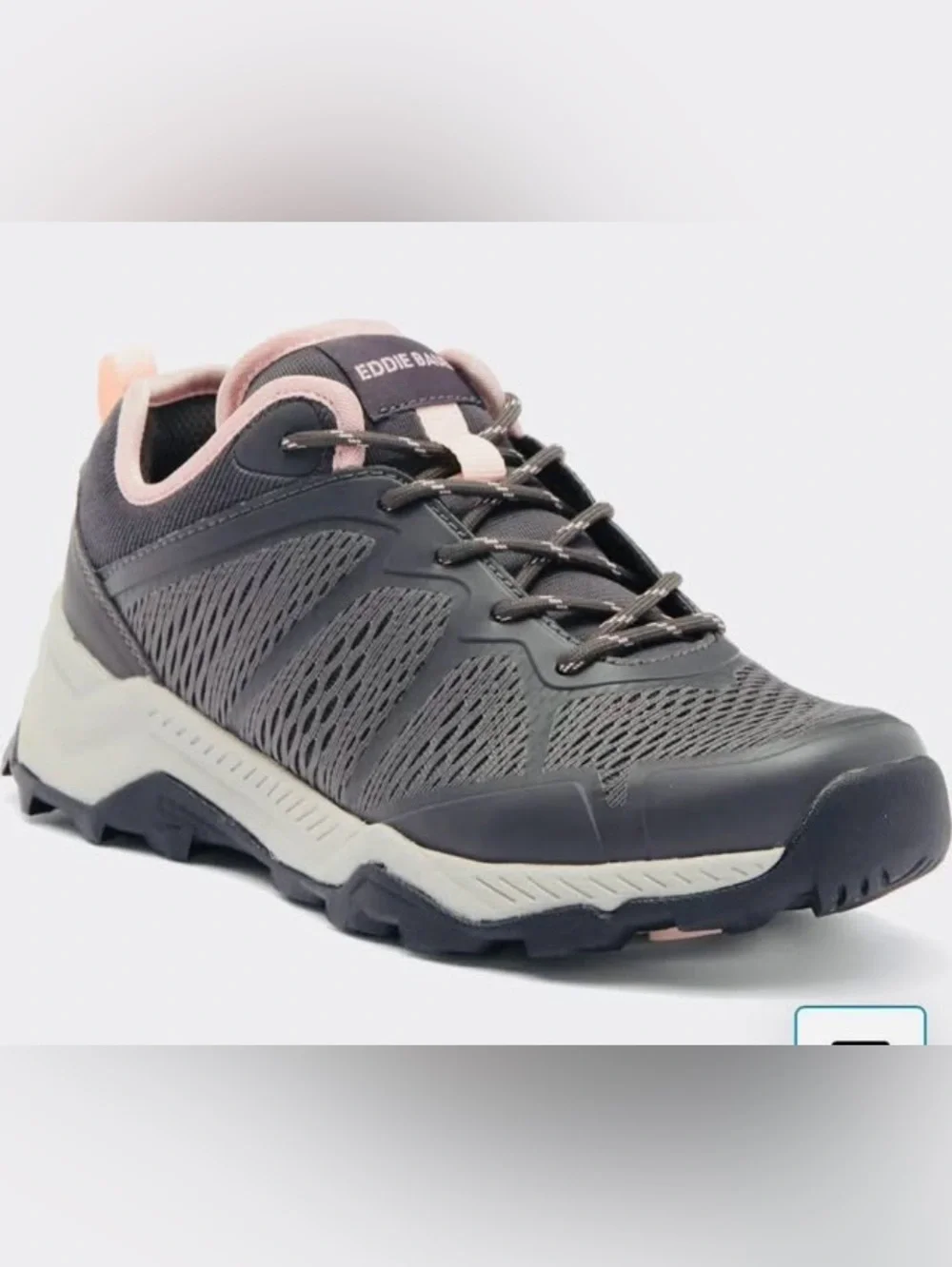 NIB Eddie Bauer Women's Gray and Pink Trail Shoe